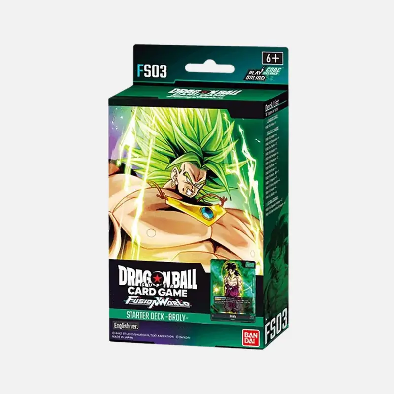 DragonBall Super Card Game - Fusion World - Broly Starter Deck [FS03] - (Englisch)