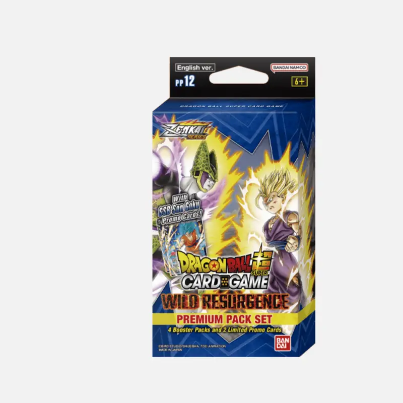 Dragonball Super Card Game - Wild Resurgence Premium Pack [DBS-B21/PP12] - Zenkai Series Set 04 (English)