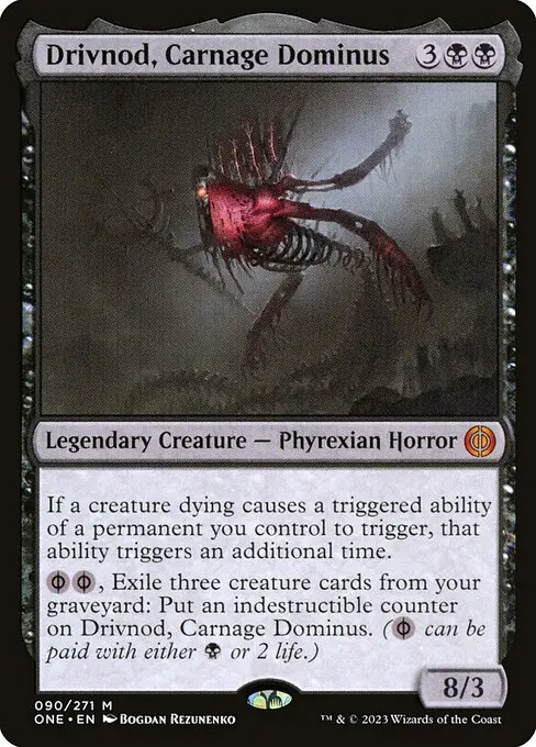 Drivnod, Carnage Dominus ONE-90 Mythic Englisch