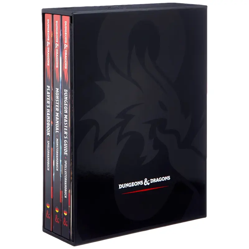 Dungeons & Dragons - 5. Edtion - Rulebook Gift Set 2018 - DE