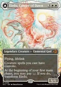Eirdu, Carrier of Dawn // Isilu, Carrier of Twilight - Lorwyn Eclipsed