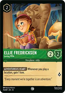 Ellie Fredricksen - Loving Wife (V.1) - Attack of the Vine! (Common) [13ATV-75]
