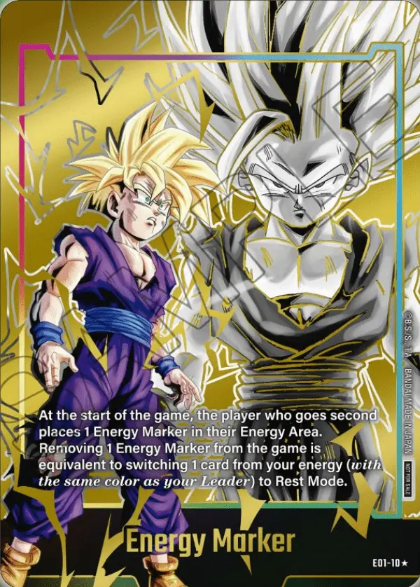 Energy Marker "Son Gohan Childhood" (V.2) UP Token Englisch