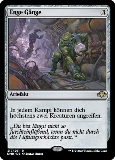 Enge Gänge DMR-217 Rare Deutsch