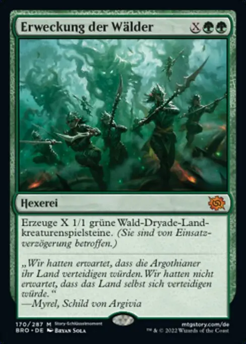 Erweckung der Wälder BRO-170 Mythic Deutsch