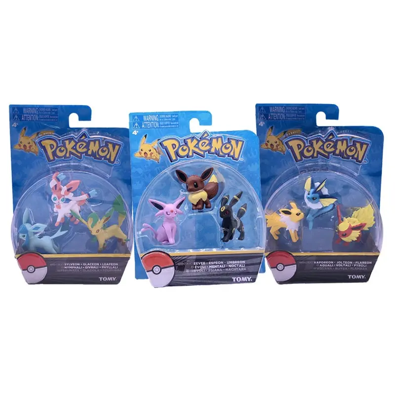 Evoli / Eevee, Vaporeon, Jolteon, Flareon, Espeon, Umbreon, Leafeon, Glaceon Figuren