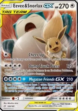 Evoli & Relaxo GX TEU-120 Ultra Rare Deutsch