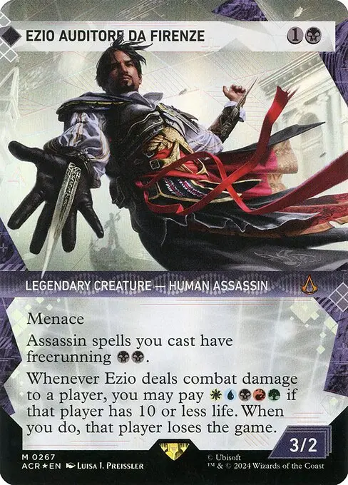 Ezio Auditore da Firenze (V.4) XACR-267 Mythic Englisch
