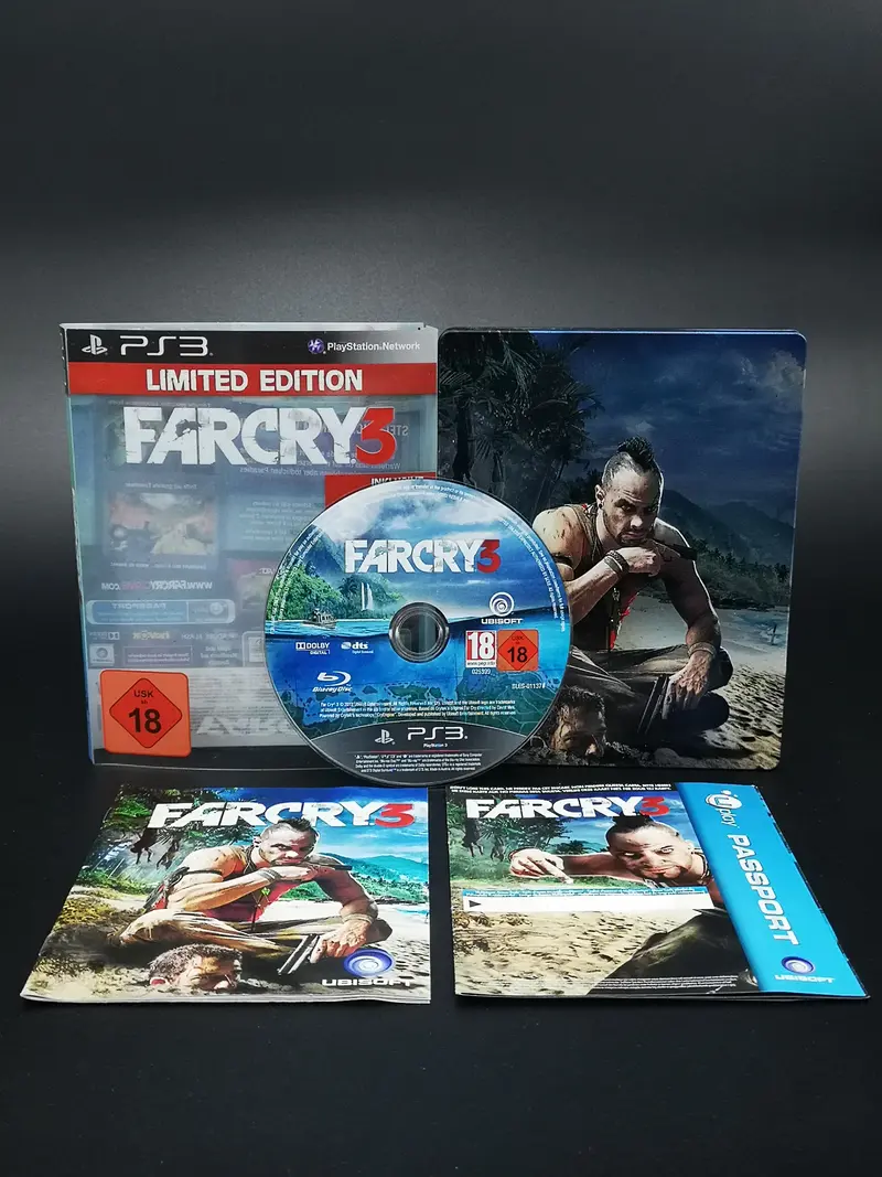 Far Cry 3 inkl. The Lost Expeditions Limited Edition Steelbox - Sony PlayStation 3