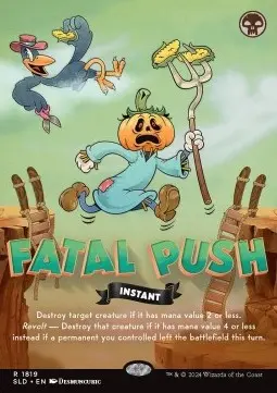 Fatal Push SLDBV-1819 Rare Near Mint Englisch Foil