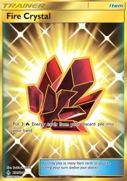 Feuerkristall UNB-231 Secret Rare Deutsch