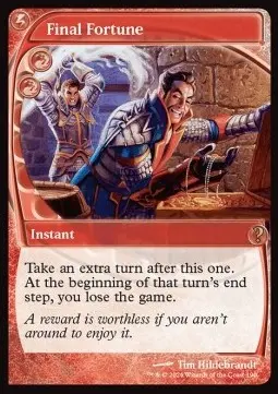 Final Fortune MB2-190 Rare Excellent Englisch