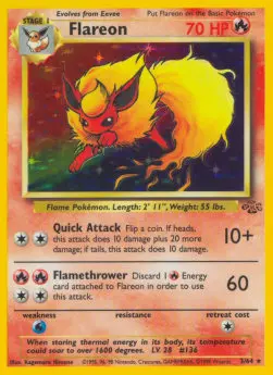Flamara JU-3 Holo Rare Deutsch