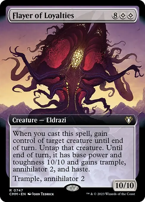 Flayer of Loyalties (V.2) XCMM-747 Rare Englisch