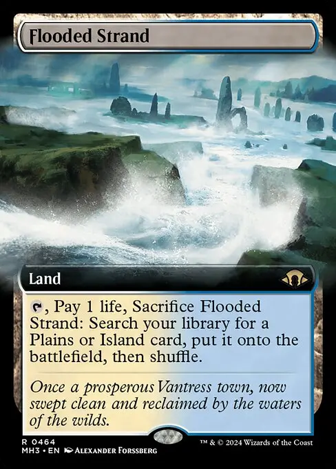 Flooded Strand (V.3) XMH3-464 Rare Englisch