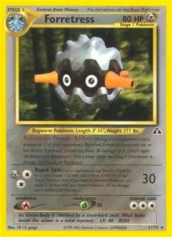 Forretress NDI-21 Rare Englisch