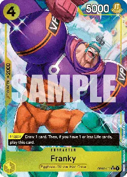 Franky (OP07-107) (V.2) OP07 Alternate Art Englisch