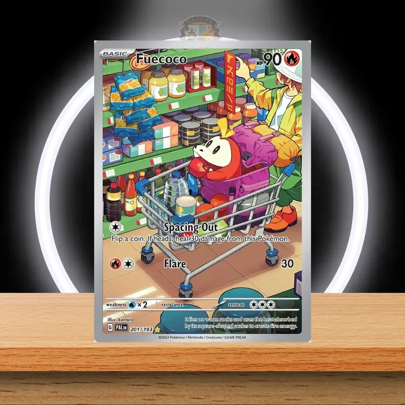 Fuecoco – PAL 201/193 – Paldea Evolved – Englisch – NM