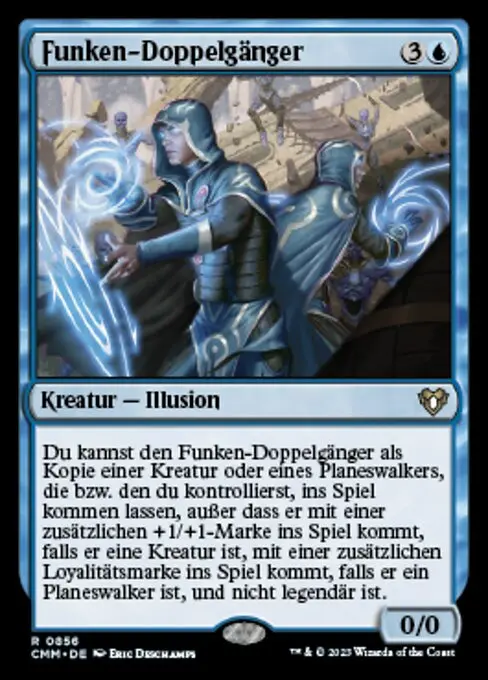 Funken-Doppelgänger XCMM-856 Rare Deutsch