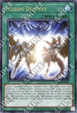 Fusionsschicksal OP18-003 Ultimate Rare Near Mint Deutsch