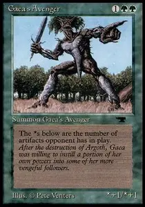 Gaea's Avenger ATQ- Rare Light Played Englisch