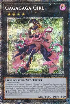 Gagagaga Girl (V.2) DUAD-EN043 Starlight Rare Englisch