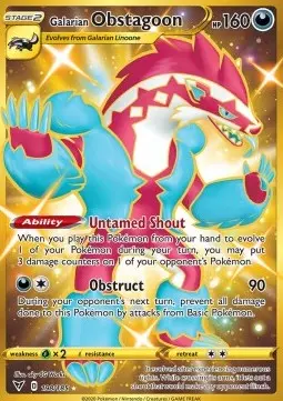 Galar-Barrikadax VIV-198 Secret Rare Deutsch