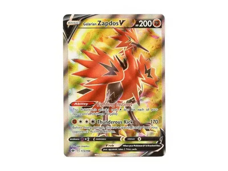 Galarian Zapdos V 173/198 FULLART
