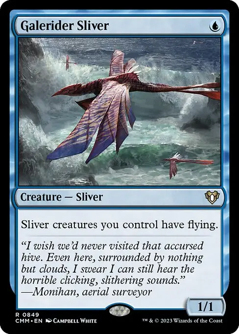 Galerider Sliver XCMM-849 Rare Englisch