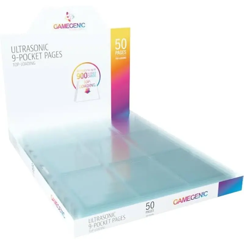 Gamegenic - 9-Pocket Pages - Top-Loading - 50 Seiten