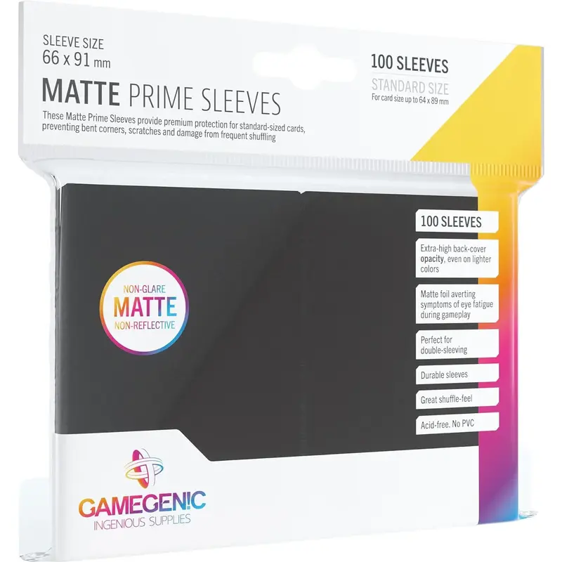 Gamegenic - Matte Prime Sleeves - Standard Size