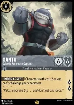 Gantu - Galactic Federation Captain 1TFC-178 Legendary Englisch
