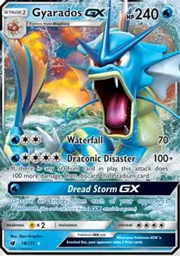 Garados GX CIN-18 Ultra Rare Deutsch