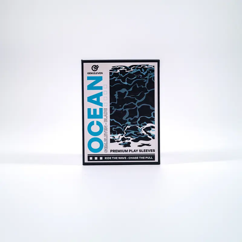 Gem.Eleven Blades Premium Play Motiv Sleeves Ocean