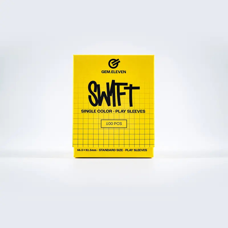 Gem.Eleven Swift Single Color Play Sleeves Gelb