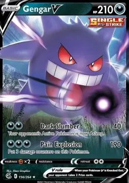 Gengar V FST-156 Ultra Rare Englisch