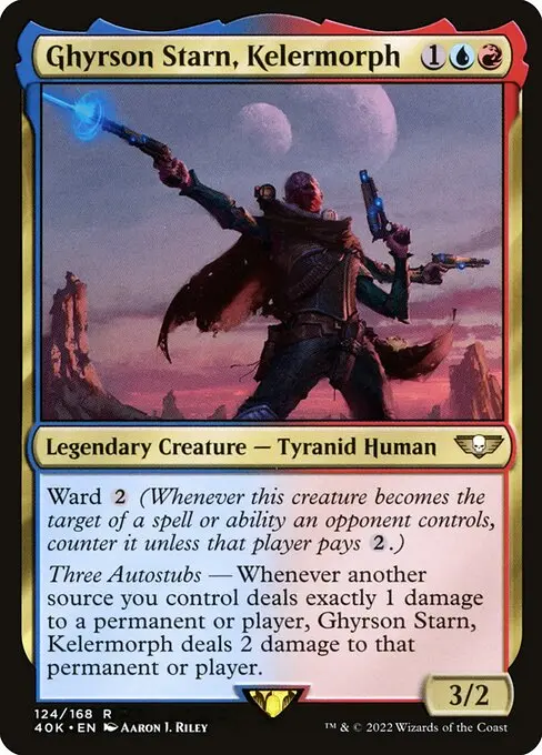 Ghyrson Starn, Kelermorph 40K-124 Rare Englisch