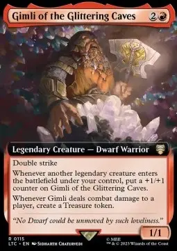 Gimli von den Glitzernden Höhlen XLTC-115 Rare Excellent Deutsch