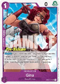 Gina (OP07-065) OP07P Uncommon Near Mint Englisch