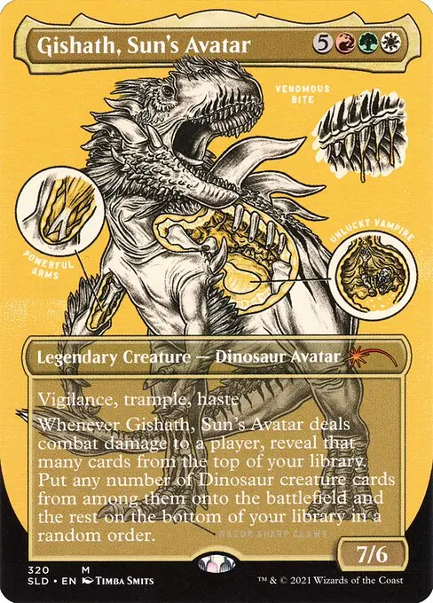 Gishath, Sun's Avatar (V.1) SLDOS-320 Mythic Englisch