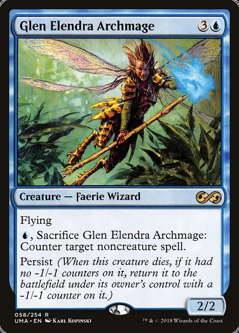 Glen Elendra Archmage UMA-58 Rare Englisch