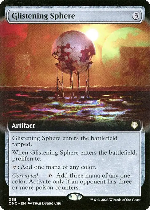 Glistening Sphere XONC-58 Rare Englisch