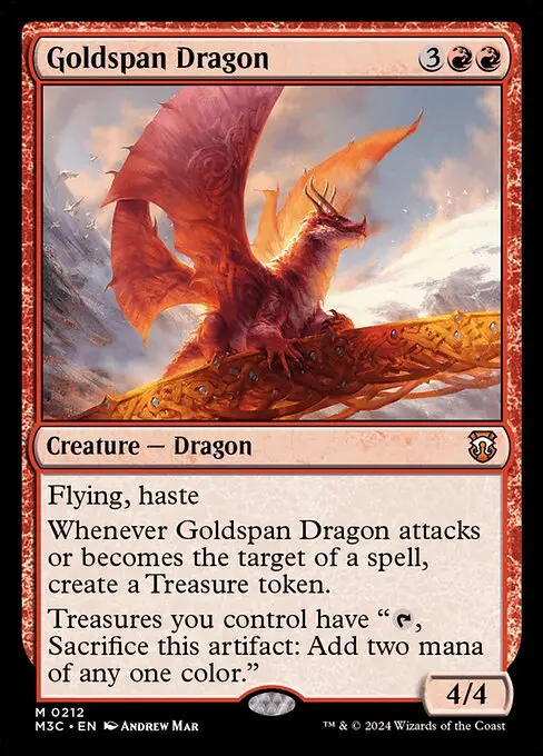 Goldspan Dragon M3C-212 Mythic Englisch