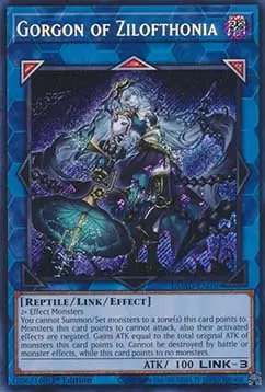 Gorgon of Zilofthonia (V.1) DUAD-EN050 Secret Rare Englisch