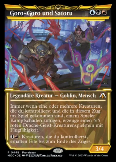 Goro-Goro and Satoru (V.2) XMOC-448 Mythic Deutsch