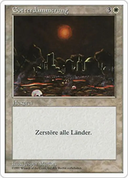 Götterdämmerung 5ED- Rare Deutsch