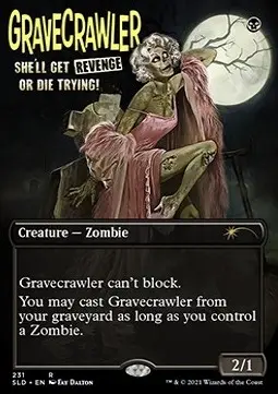Gravecrawler SLDOS-231 Rare Excellent Englisch Foil