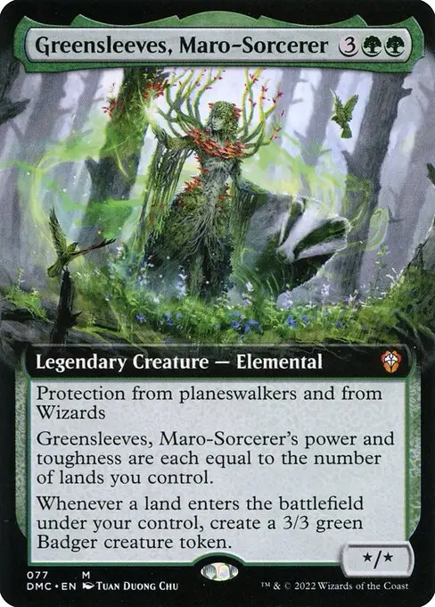 Greensleeves, Maro-Sorcerer XDMC-77 Mythic Englisch