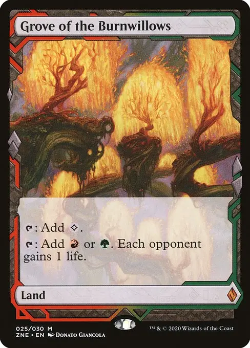 Grove of the Burnwillows ZNE-25 Mythic Englisch