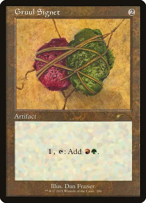 Gruul Signet SLDAN-288 Rare Englisch